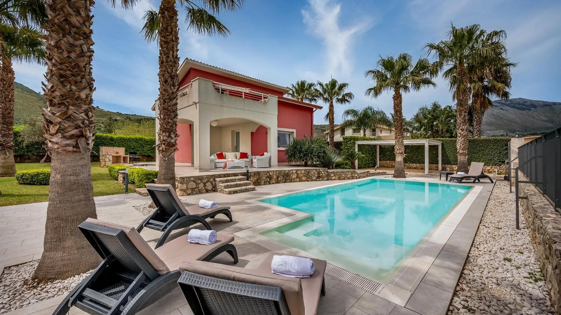 Villa Jacqueline Con Piscina Privata 8 Posti Letto Scopello  Italy