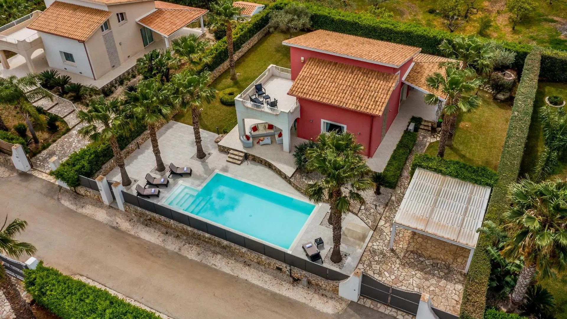 Villa Jacqueline Con Piscina Privata 8 Posti Letto Scopello
